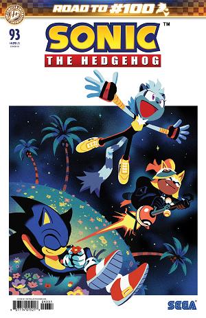 Sonic The Hedgehog #93 Variant RI (15) (Fourdraine) [1:15] cover