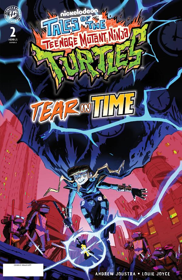 Tales Of The Teenage Mutant Ninja Turtles: Tear In Time #2 variant cover by Kellan Jett