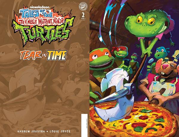 Tales Of The Teenage Mutant Ninja Turtles: Tear In Time #2 variant cover by Chalky Wong