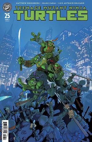 Teenage Mutant Ninja Turtles #25 Variant RI (25) (Morian) [1:25] cover
