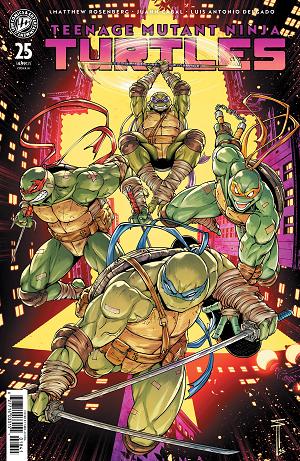 Teenage Mutant Ninja Turtles #25 Variant RI (50) (Acuña) [1:50] cover
