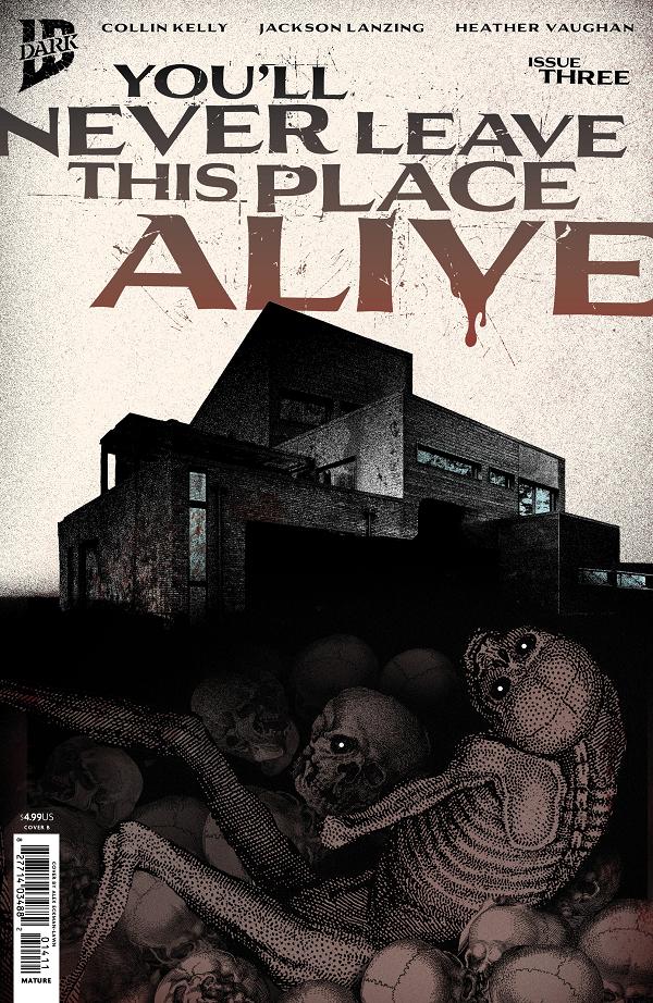 You'll Never Leave This Place Alive #3 variant cover by Alex Eckman-Lawn