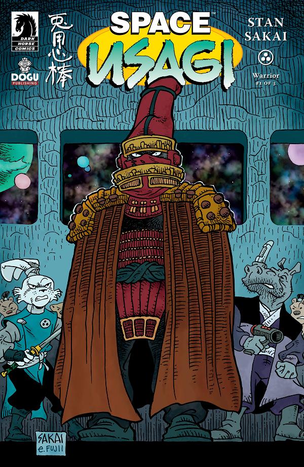 Space Usagi: Warrior #1 variant cover by Stan Sakai
