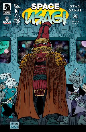 Space Usagi: Warrior #1 cover
