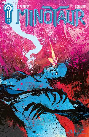 Minotaur #5 Cover B Christopher Mitten cover