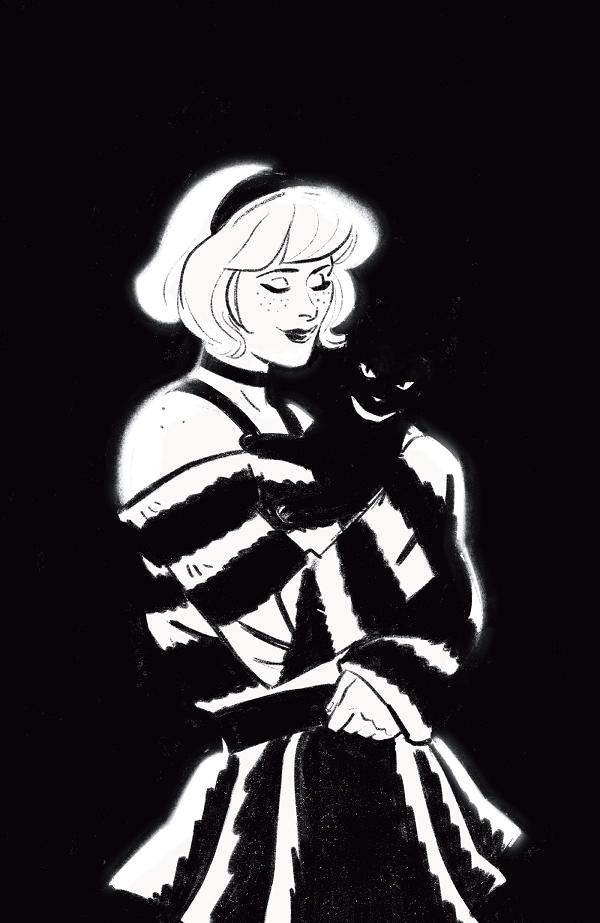 Sabrina The Teenage Witch #3 variant cover by Lauren Knight