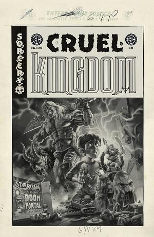 Ec Cruel Kingdom 2 #4 Cover D Lukas Ketner B&W Artist Edition 1:20 Var [1:20] cover