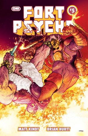 Fort Psycho #5 Cover B Lewis LaRosa Var cover