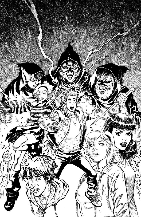 Archie In Hell #2 variant cover by Dustin Weaver