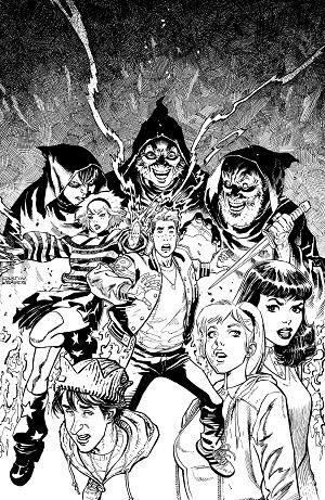 Archie In Hell #2 Cover G Dustin Weaver B&W 1:100 Var [1:100] cover
