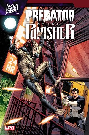 Predator Vs. Punisher #2 COVER B PAULO SIQUEIRA HOMAGE VARIANT cover