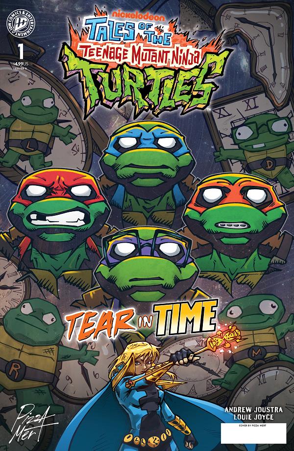 Tales Of The Teenage Mutant Ninja Turtles: Tear In Time #1 variant cover by Pizza Mert