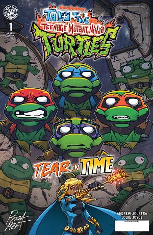 Tales Of The Teenage Mutant Ninja Turtles: Tear In Time #1 Variant B (Pizza Mert) cover