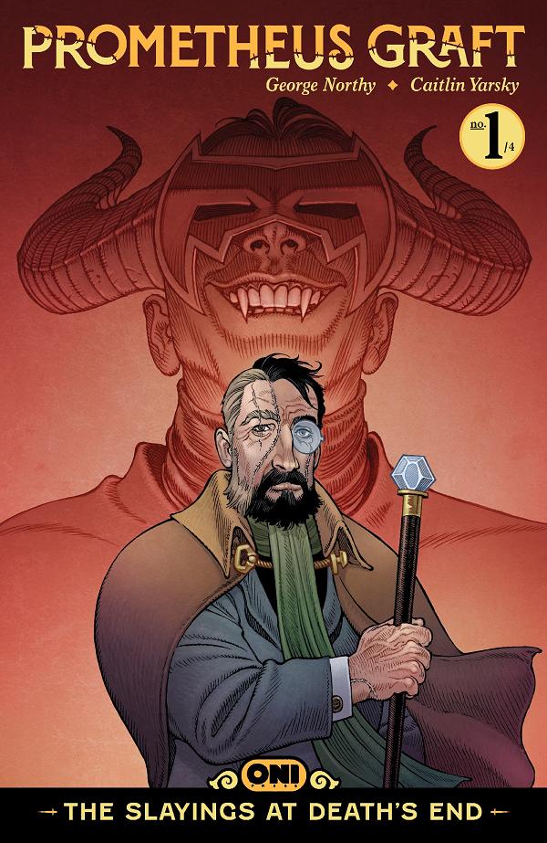 Prometheus Graft: The Slayings At Death's End #1 variant cover by Gabriel Rodriguez