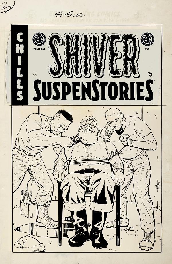Ec Shiver Suspenstories 3 #1 variant cover by Steve Lieber