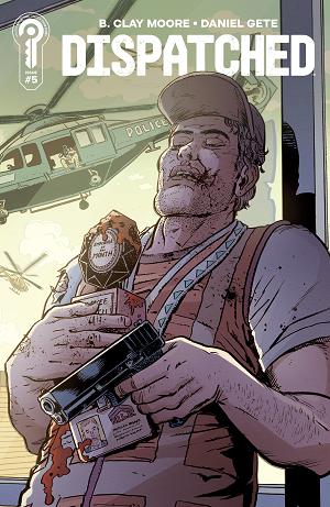 Dispatched #5 Cover B David Lapham cover