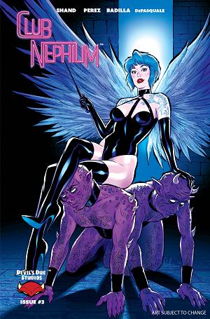 Club Nephilim #3 CVR D CVR D INC 1:10 ANDREW TARUSOV SPOT GLOSS cover