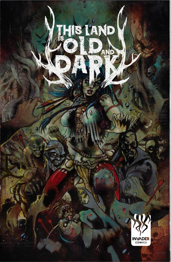This Land Is Old And Dark #3 variant cover by Andy Sawyers