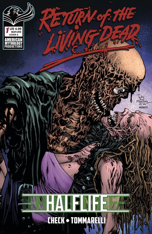 Return Living Dead Halflife #1 cover by Roy Allan Martinez