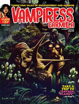 Vampiress Carmilla Magazine #37 cover