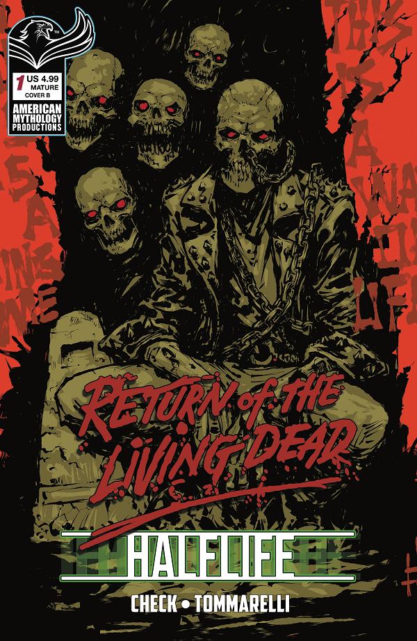 Return Living Dead Halflife #1 variant cover by Godmachine