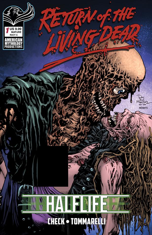 Return Living Dead Halflife #1 variant cover by Richard Bonk