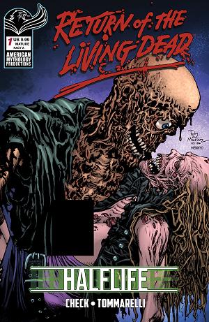 Return Living Dead Halflife #1 CVR G CVR G RICHARD BONK RISQUE cover