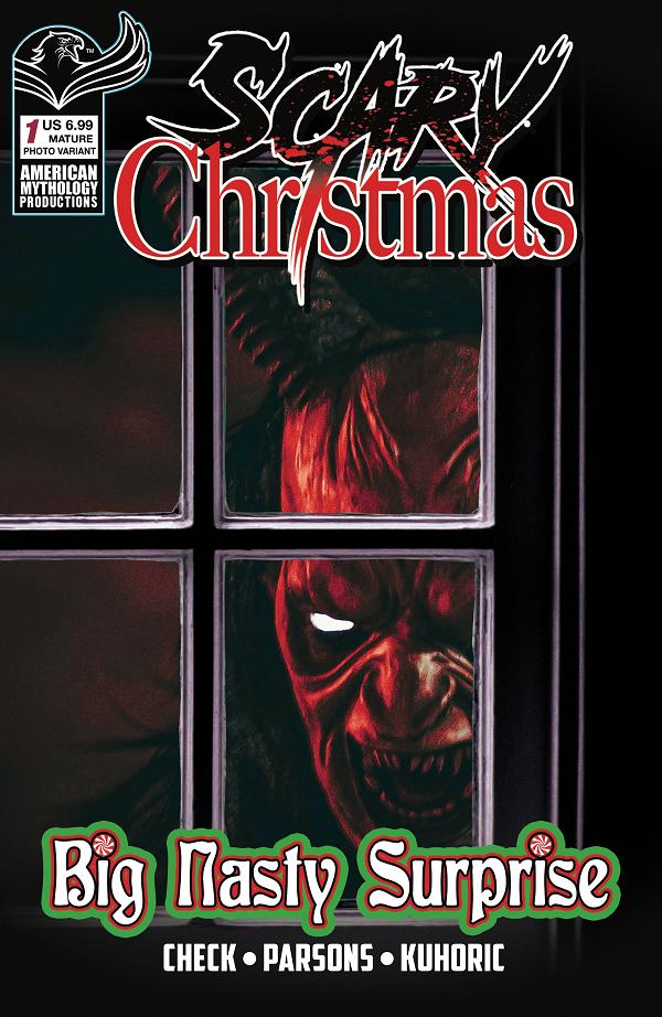 Scary Christmas Big Nasty Surprise #1 variant cover by Photo