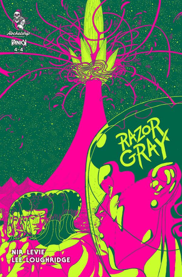 Razor Gray #4 cover by Nir Levie