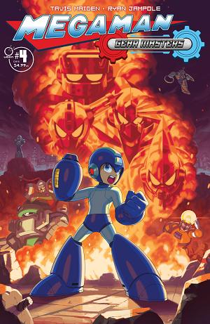 Mega Man Gear Masters #4 CVR B (OF 5) CVR B SIMON S ANDERSON cover