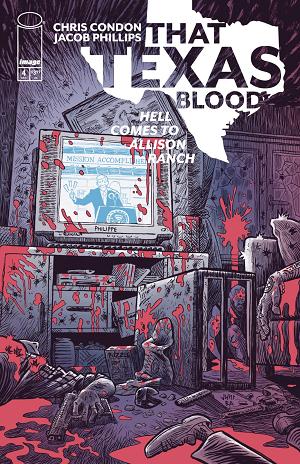That Texas Blood Hell Comes To Allison Ranch #4 CVR B (OF 6) CVR B JUNI BA cover