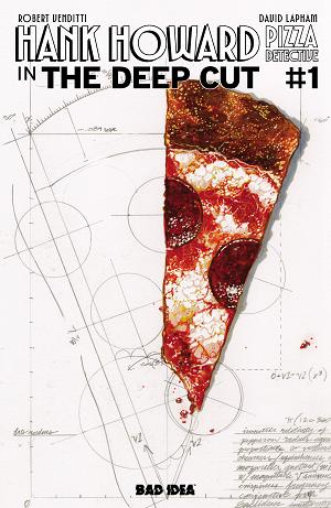 Hank Howard Pizza Detective The Deep Cut #1 CVR B (ONE SHOT) CVR B PIZZA BY RYAN SOOK cover
