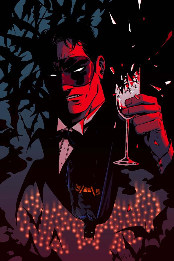 Batman #16 variant cover by Becky Cloonan