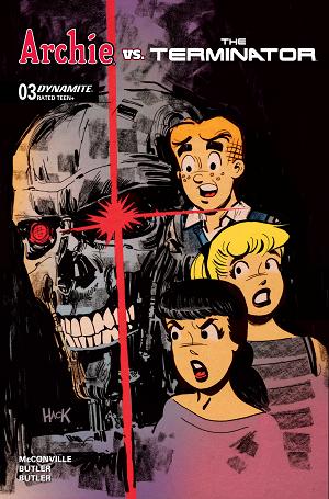 Archie Vs The Terminator #3 CVR C CVR C ROBERT HACK cover