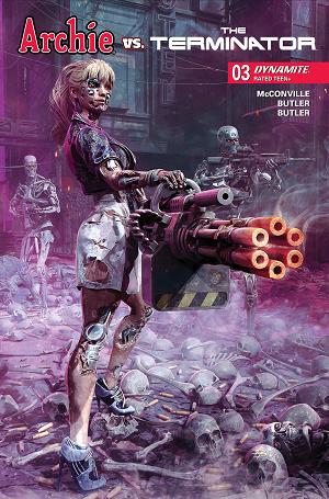 Archie Vs The Terminator #3 CVR B CVR B BJORN BARENDS cover