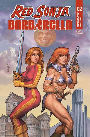 Red Sonja Barbarella #2 CVR A JOSEPH MICHAEL LINSNER cover