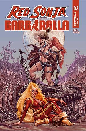 Red Sonja Barbarella #2 CVR C CVR C DIEGO YAPUR cover