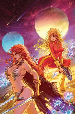 Red Sonja Barbarella #2 CVR K CVR K INC 1:20 COLLETTE TURNER VIRGIN cover