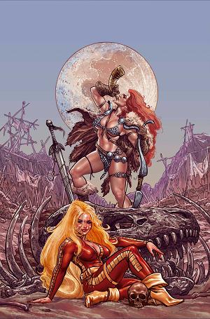 Red Sonja Barbarella #2 CVR J CVR J INC 1:15 DIEGO YAPUR VIRGIN cover