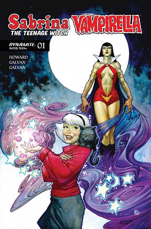 Sabrina The Teenage Witch Vampirella #1 CVR A ERIC POWELL cover