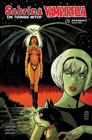 Sabrina The Teenage Witch Vampirella #1 CVR B CVR B FRANCESCO FRANCAVILLA cover