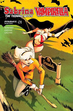 Sabrina The Teenage Witch Vampirella #1 CVR C CVR C SEBASTIAN PIRIZ cover