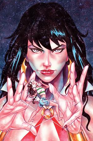 Sabrina The Teenage Witch Vampirella #1 CVR O CVR O INC 1:15 MIKE ROOTH VIRGIN cover