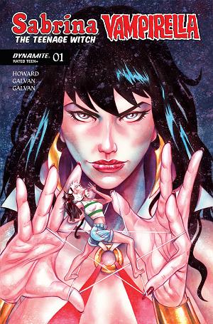 Sabrina The Teenage Witch Vampirella #1 CVR N CVR N INC 1:10 MIKE ROOTH FOIL cover