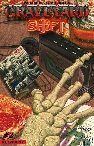 Mark Spears Graveyard Shift #2 CVR E CVR E MARK SPEARS HANGIN TOUGH HOMAGE cover