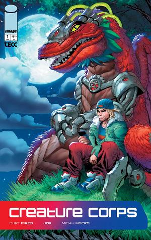 Creature Corps #1 CVR F CVR F TYLER KIRKHAM cover
