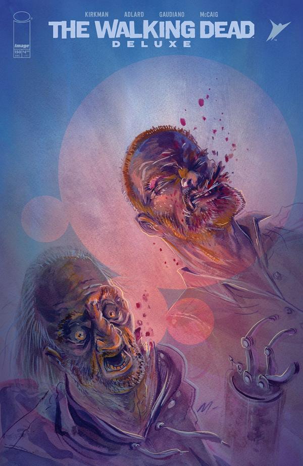 Walking Dead Deluxe #150 variant cover by Scott Morse