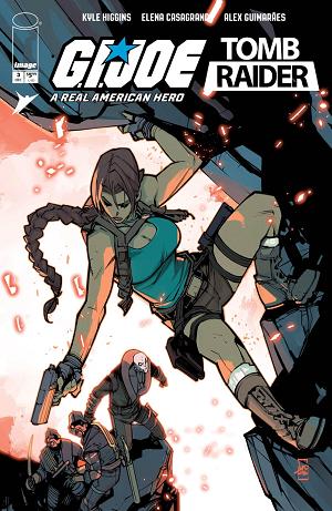 Gi Joe A Real American Hero Tomb Raider #3 CVR C (OF 5) CVR C LUDO LULLABI FOIL cover