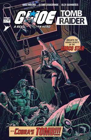 Gi Joe A Real American Hero Tomb Raider #3 CVR D (OF 5) CVR D INC 1:25 CHRIS MOONEYHAM VINTAGE JOE cover
