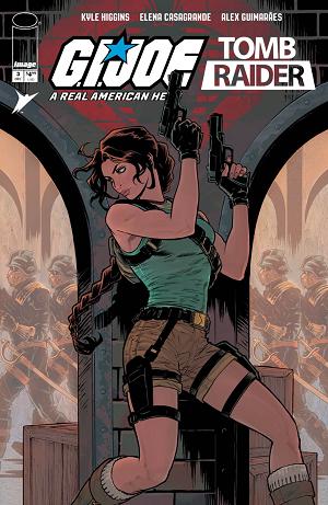 Gi Joe A Real American Hero Tomb Raider #3 CVR E (OF 5) CVR E INC 1:50 REBEKAH ISAACS & JORDIE BELLAIRE cover